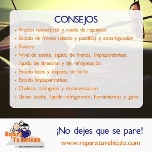 repara tu vehiculo consejos