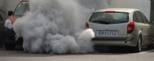 vehiculo contaminacion humo