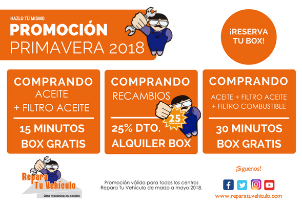 PROMOCIÓN PRIMAVERA 2018 TRES PROMOS copia