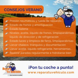 Repara Tu Vehículo alquiler boxes mecánica consejos verano