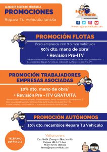 PROMOCIONES REPARA TU VEHÍCULO IURRETA AUTONOMOS EMPRESA