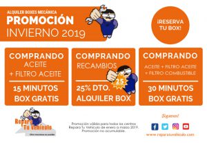 PROMOCIONES INVIERNO REPARA TU VEHICULO